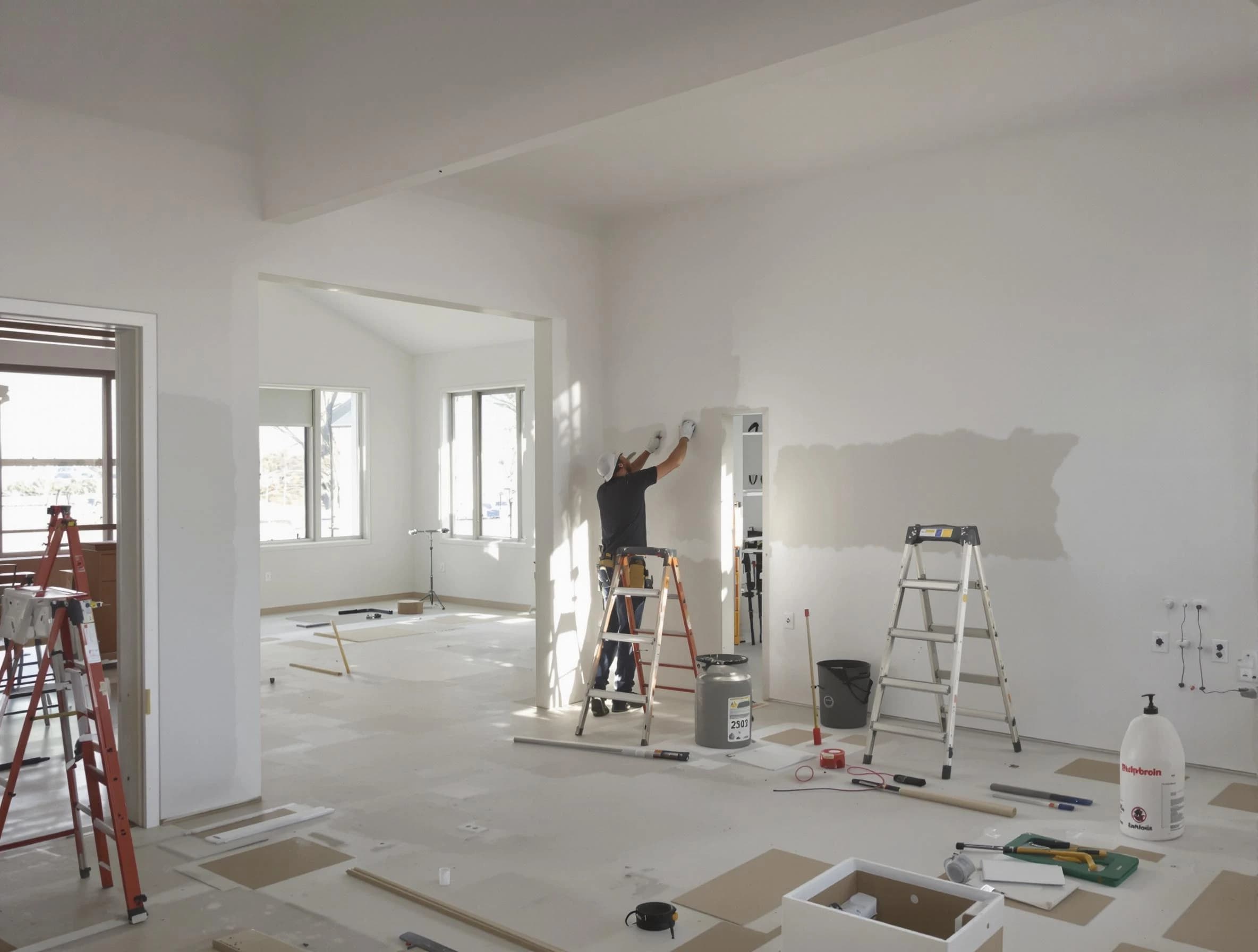 Detailed drywall installation with Wadsworth House Painters in Wadsworth