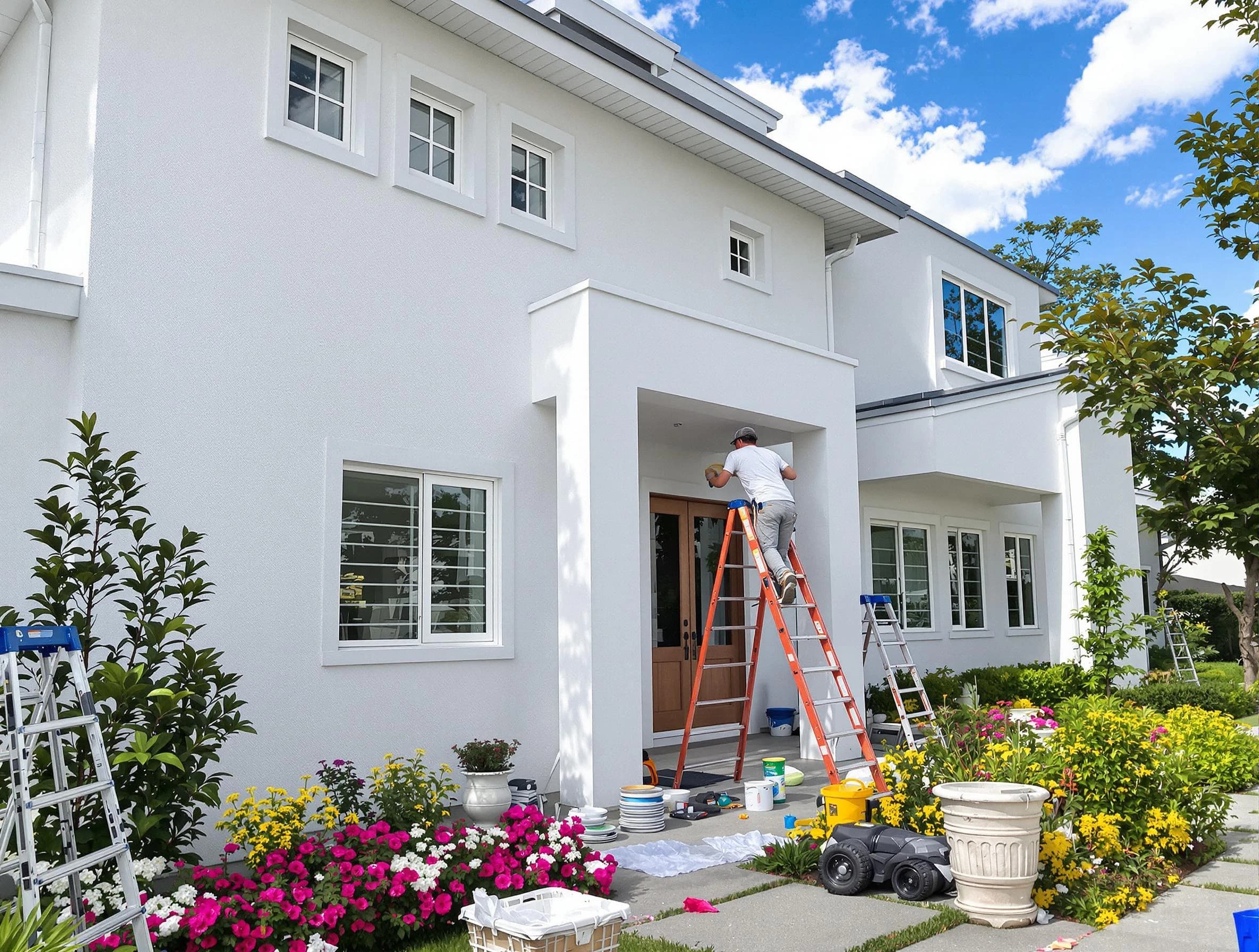 Wadsworth House Painters team delivering a fresh exterior coat in Wadsworth, OH